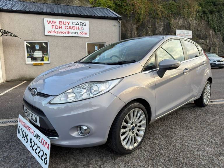 2012 61 FORD FIESTA 1.4 TDCI DPF TITANIUM HATCHBACK 5DR DIESEL MANUAL*FSH*LAST O