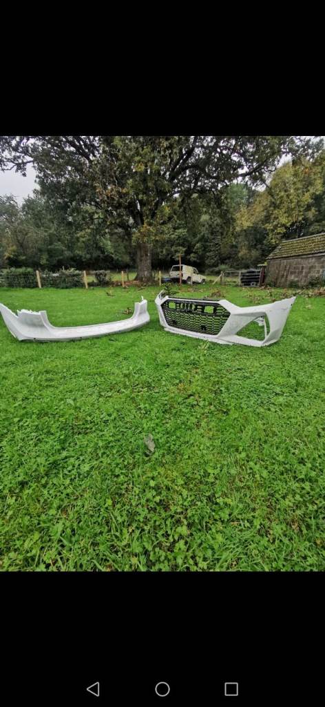 Genuine audi rs6 front and rear bumper