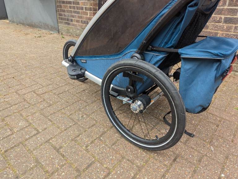 Thule Chariot Cross 1 Multi-sport Trailer – Blue, Good Condition
