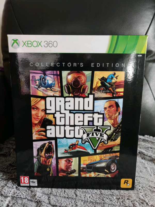 GTA5 Xbox 360 collectors edit