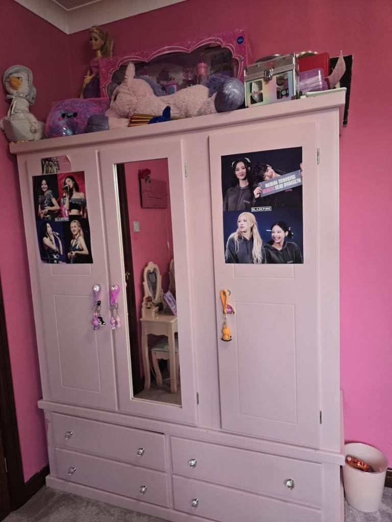 Lovely pink wardrobe