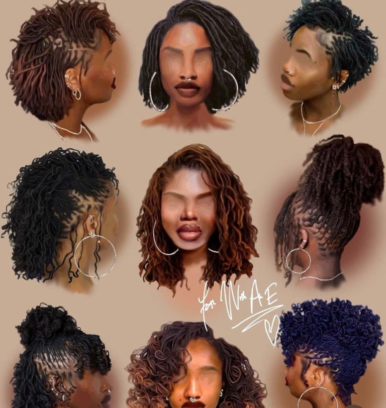 Micro Locs Hair Style – Done with Care