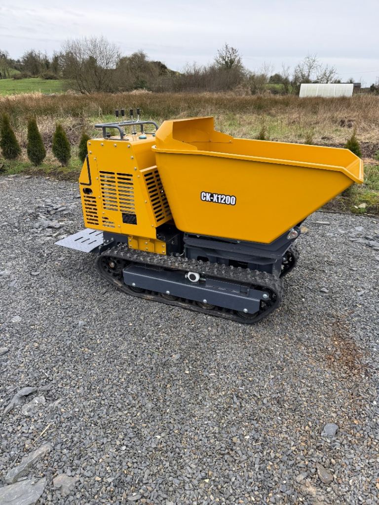 mini dumper, skid steer, generator, air compressor 