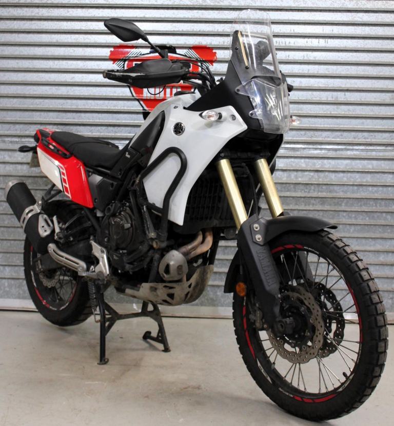 2021 71 YAMAHA TENERE 700 (XTZ690) T7 ADVENTURE WHITE/RED TRADE SALE 21K NEW MOT