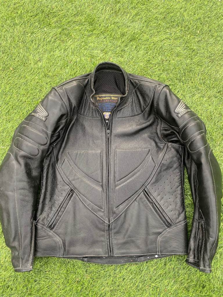 Honda Leather Motorbike Jacket 
