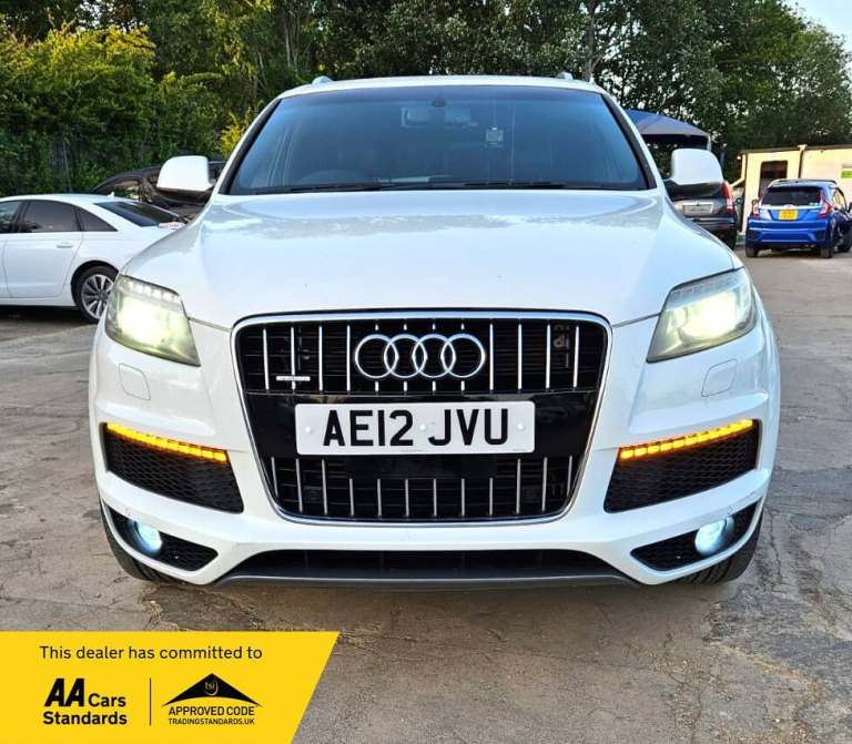 2012 Audi Q7 3.0L TFSI- S LINE - 7 SEATER-ULEZ/CAZ PASS-FREE 28MONTHS GOLD