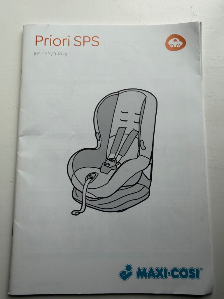Maxi-cosi Childs car seat 9M -4 Years/9-18 kg
