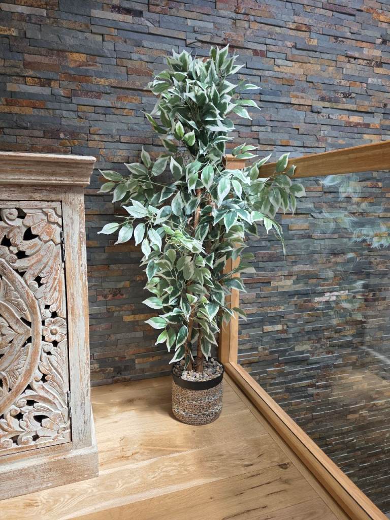 Artificial Plant with Decorative Pot Cover