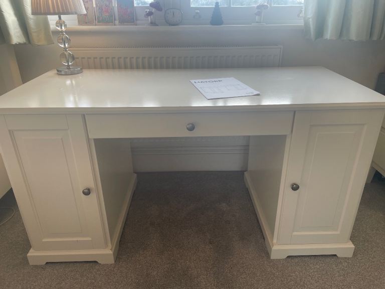 IKEA Liatorp white discontinued pedestal desk