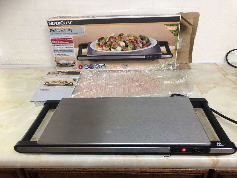 Silvercrest Electric Hot Tray 40cm-20cm - KH1610- Boxed   Used item Good condition Fully working