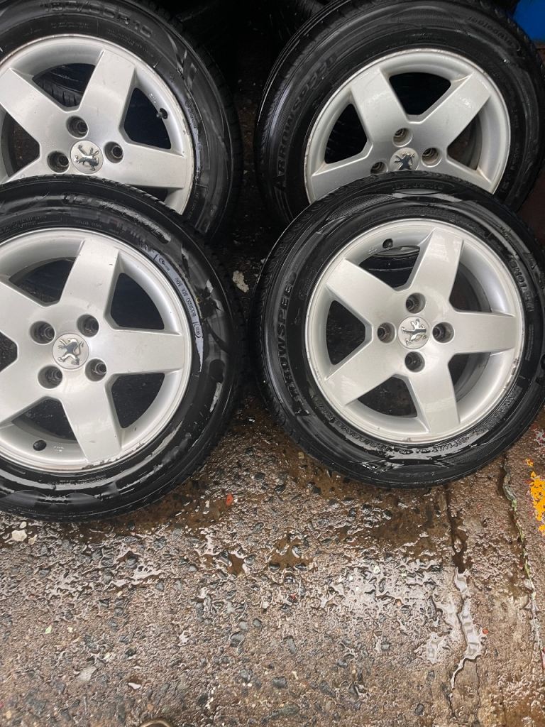peugeot 207 wheels+tires