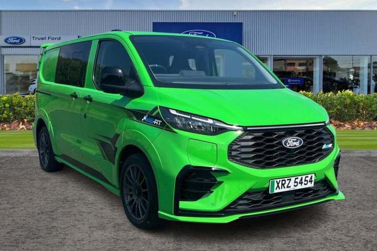 2026 Ford Transit Custom 210kW 65kWh H1 Double Cab Van MS-RT Auto PANEL VAN ELECTRIC Automatic