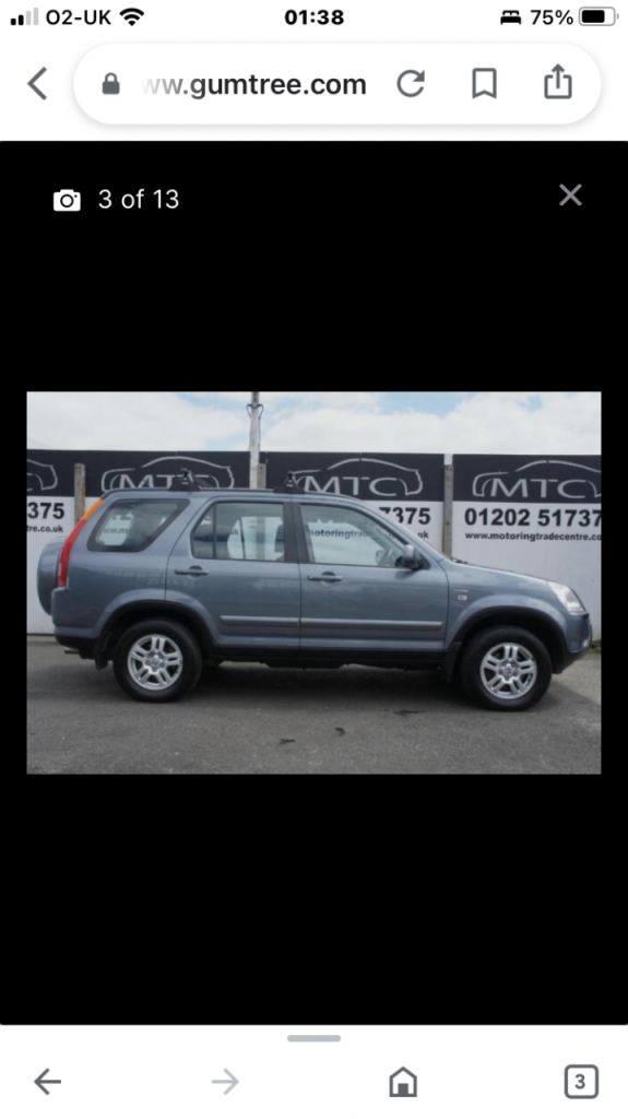 Honda, CR-V, 2004, Other, 1998 (cc)