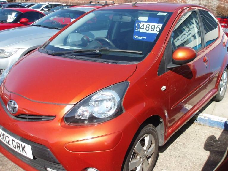 2012 12 TOYOTA AYGO 1.0 VVT-I FIRE HATCHBACK 5DR PETROL MANUAL EURO 5 (67 PS)