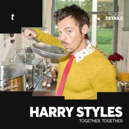 3x Harry Styles tickets 