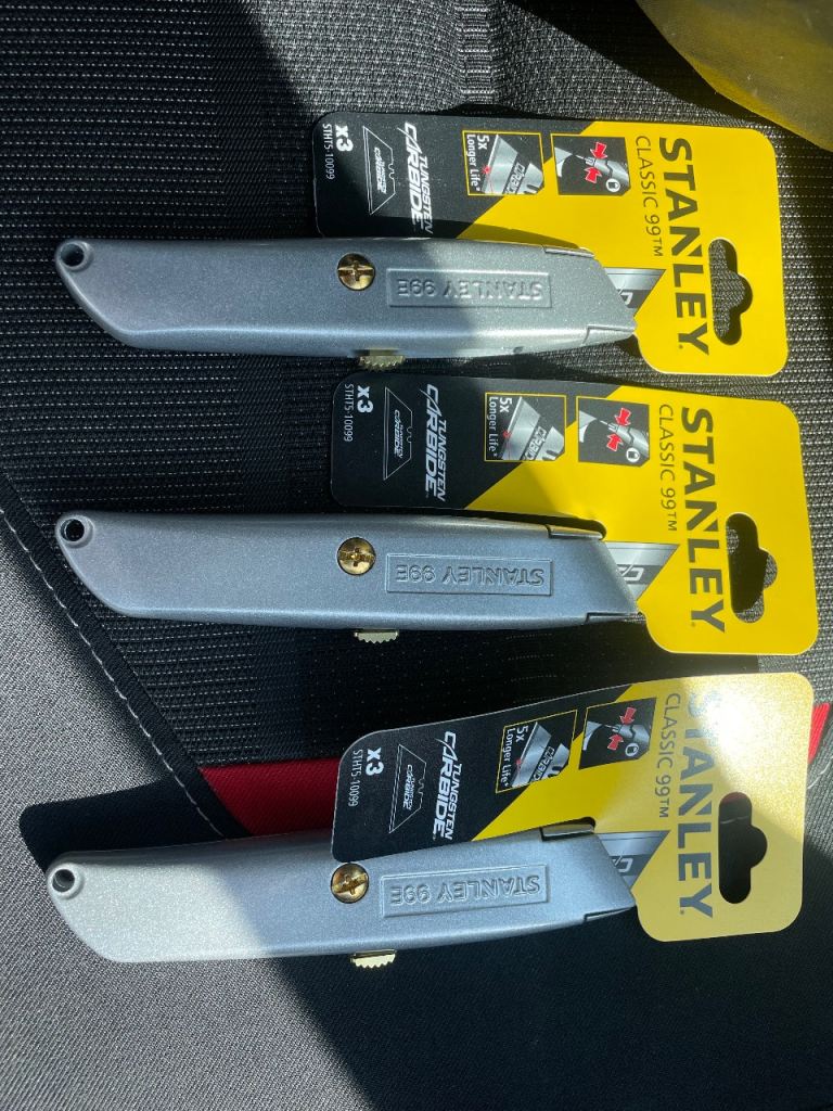3x Stanley tools