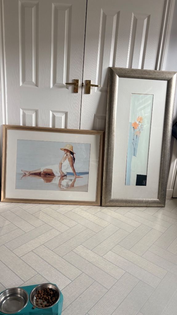 Two Framed Wall Art Pictures – Good Condition
