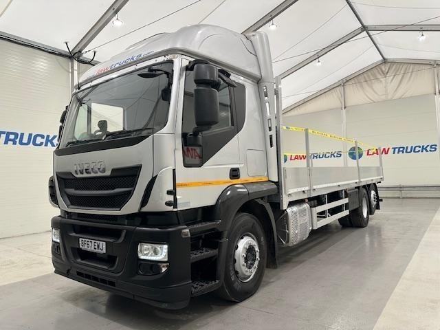 Iveco Stralis 310 AT 6x2 4 Seat Cab Scaffolding Dropside