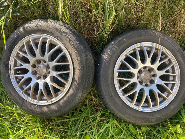 4 stud multi fit alloy wheels calibra motion 15”