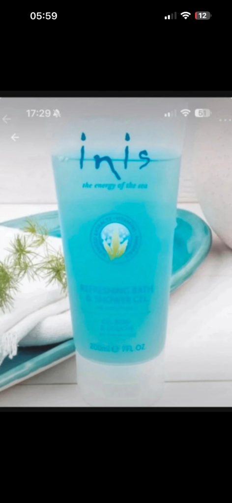 Inis body wash