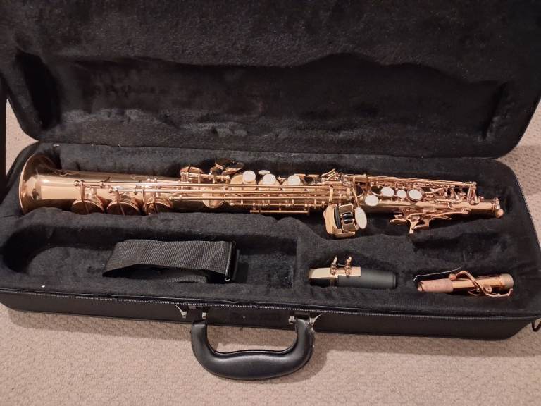 J michael sp650 soprano saxophone 🎷  in mint condition 