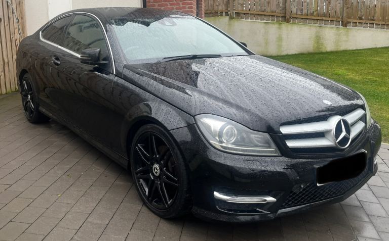 2013 Mercedes c class coupe sport plus 