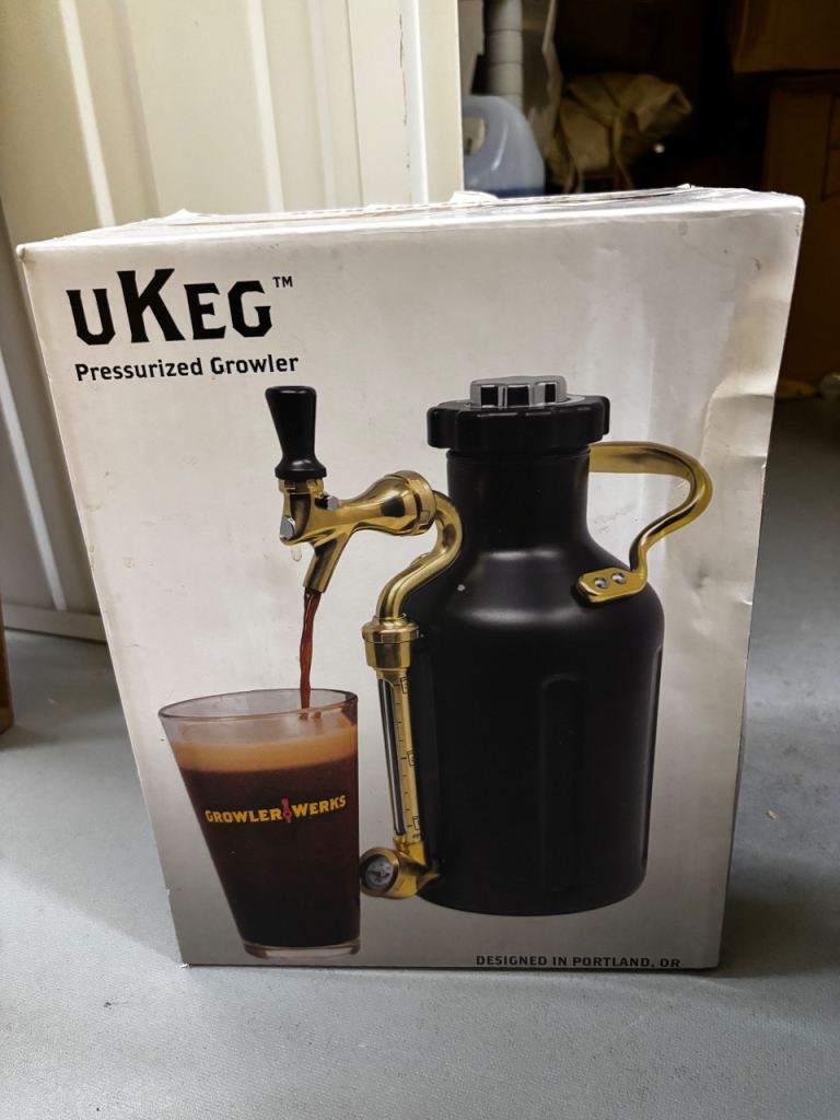 UKEG Pressurized Growler - Brand New in Box