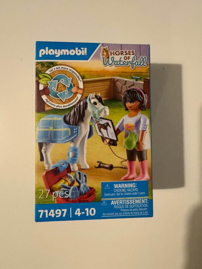 Playmobil Horses Of Waterfall Kids Toy Set 27 pieces