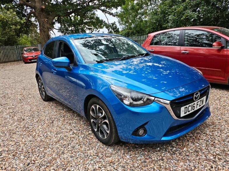 Mazda MAZDA 2 SPORT NAV ulez petrol blue 5 door hpi clear