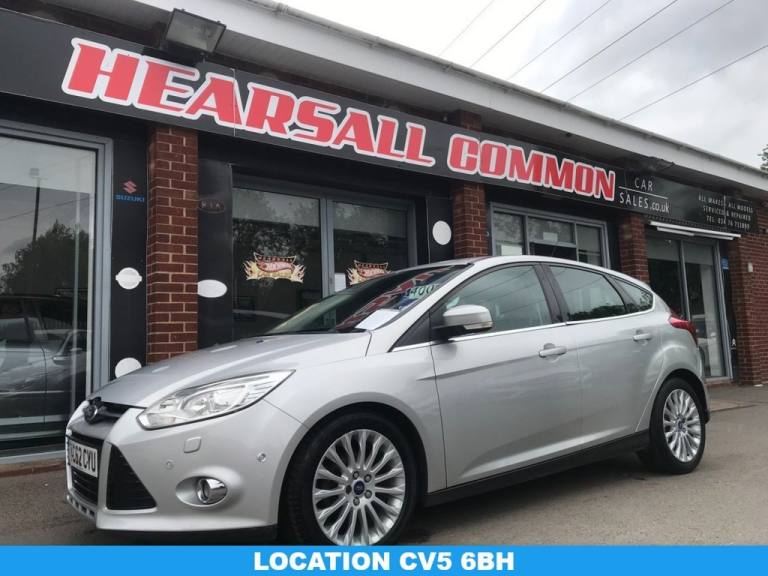 2012 62 FORD FOCUS 1.6 TDCI TITANIUM X HATCHBACK 5DR DIESEL MANUAL EURO 5 (S/S) 