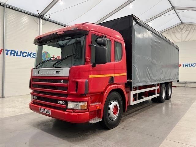 Scania P94 220 6x2 10 Tyre Sleeper Cab Curtainsider
