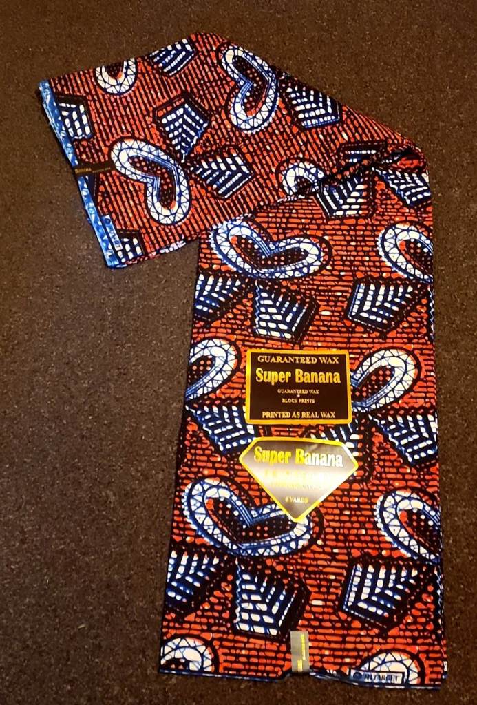 image for 6yards African print cotton fabric 