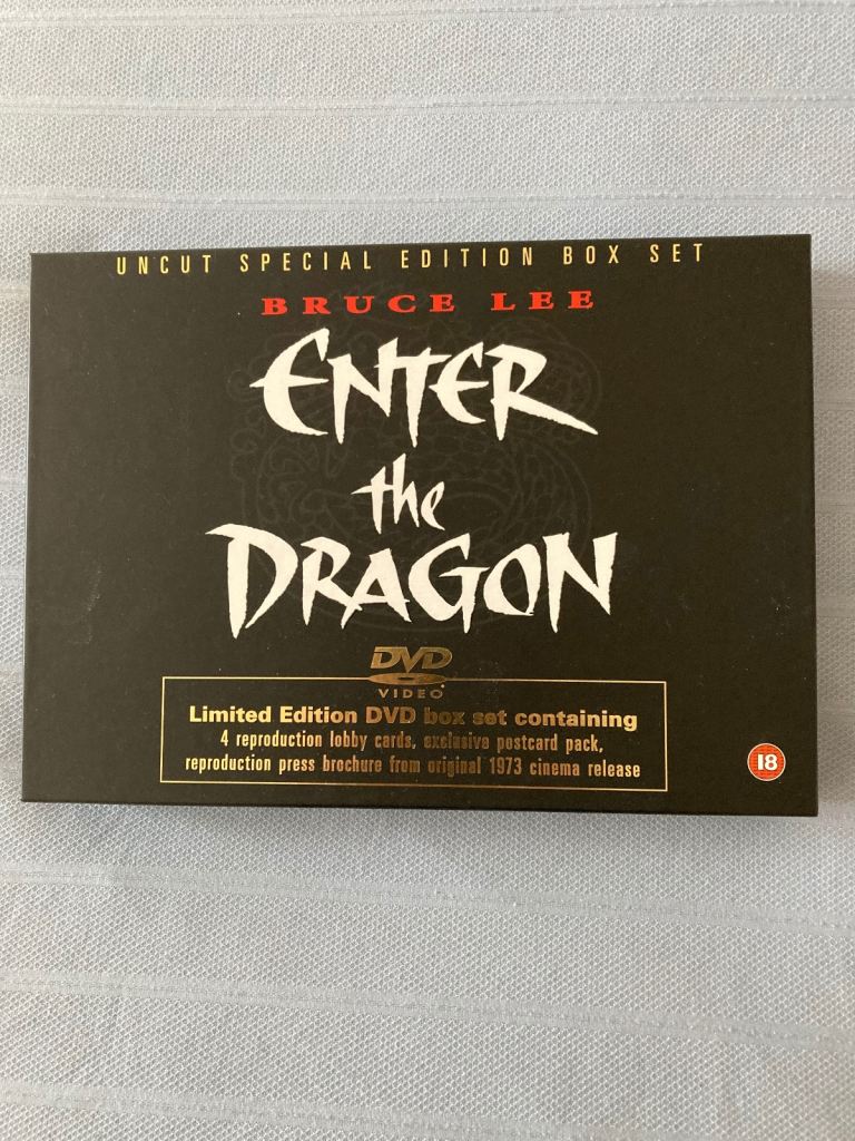Bruce Lee ENTER THE DRAGON uncut dvd