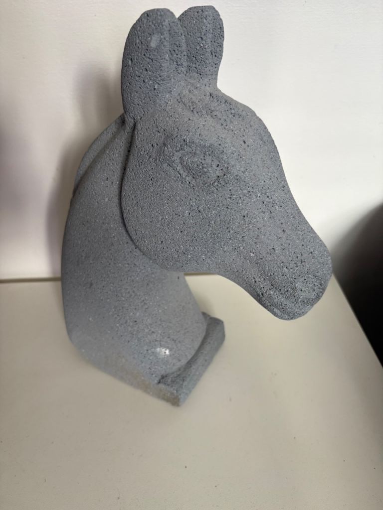 Horse head ornament 