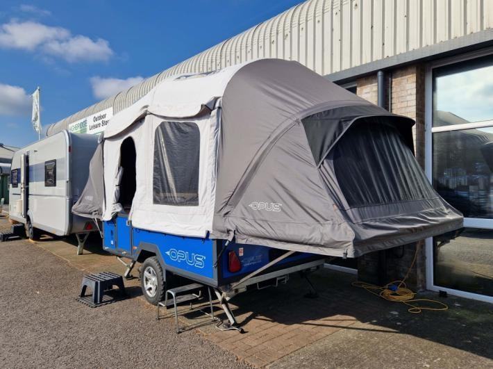 2021 Opus AIR Blue Used Folding Camper