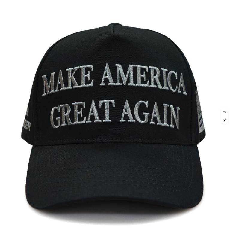 Donald Trump Dark Maga Hat Elon Musk Make America Great Again Baseball Cap