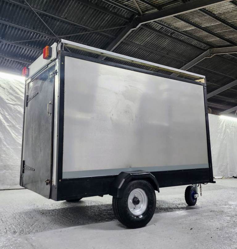  Aluminium Box Trailer, Ideal for Camping, Bikes, Hobbies or Various Trade Uses