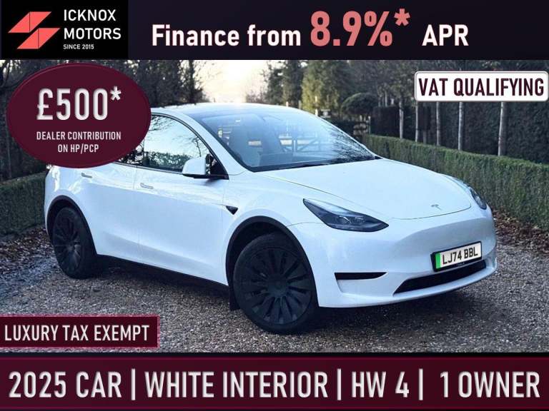 2025 Tesla Model Y Long Range Auto RWD 5dr MPV Electric Automatic