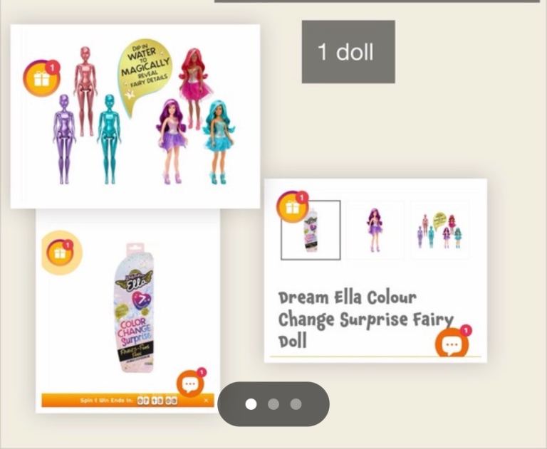 Dream Ella Colour Change Surprise Fairy Doll – New
