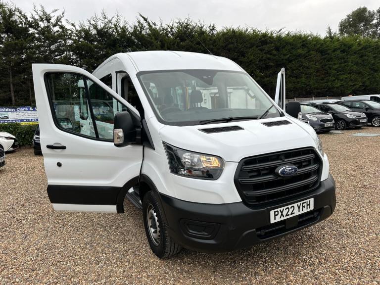 2022 Ford Transit 2.0 350 EcoBlue Leader RWD L2 H2 Euro 6 (s/s) 5dr (12 Seat) MINIBUS Diesel Manual