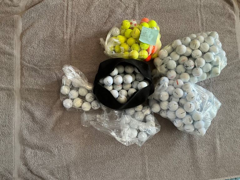 357 Golf balls mixed
