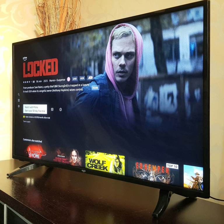 43 BUSH Smart TV 4K TV - Netflix YouTube Prime