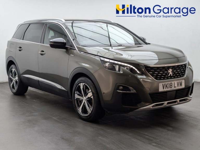 2018 Peugeot 5008 2.0 BlueHDi GT Line SUV 5dr Diesel Manual Euro 6 (s/s) (150 ps) BLUETOOTH+P HAT...