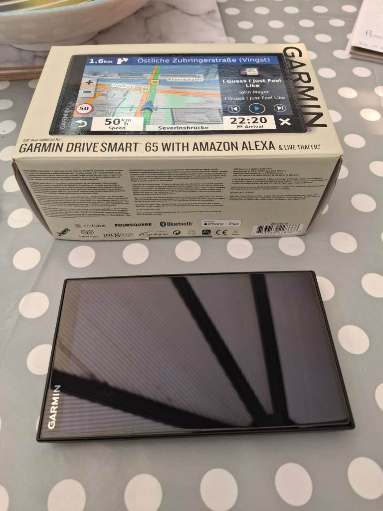 Garmin Drivesmart65 with alexa