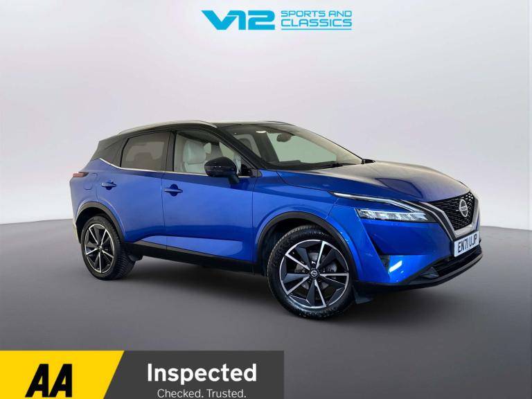 2021 Nissan Qashqai 1.3 DiG-T MH 158 Tekna 5dr Xtronic HATCHBACK PETROL Automatic