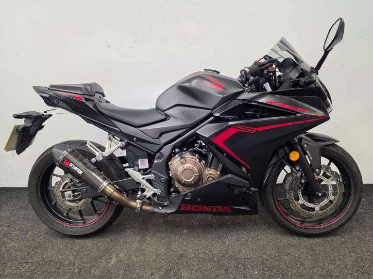 HONDA CBR 500R *** SEAT COWL - SCORPION CAN - LOW MILES ***