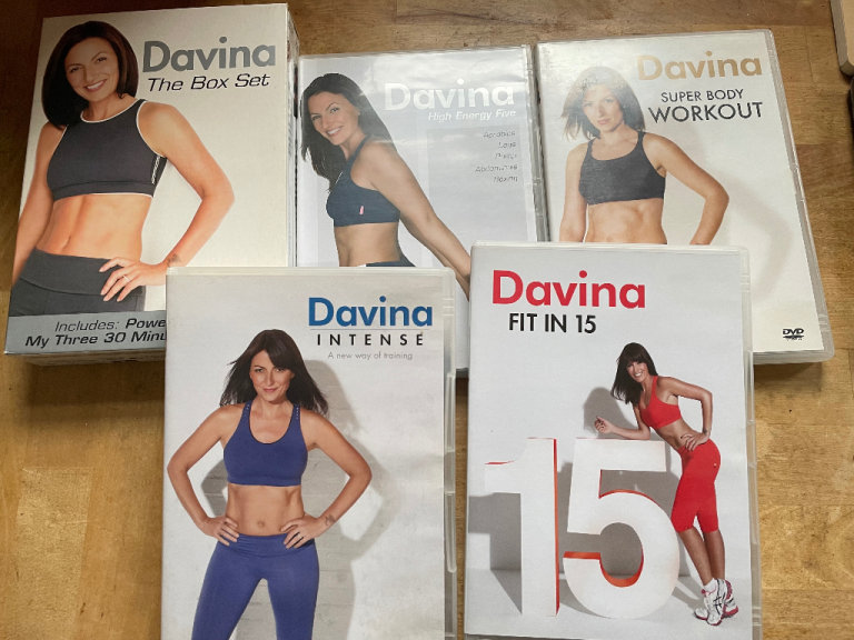 5 x Davina McCall Exercise Fitness DVDs