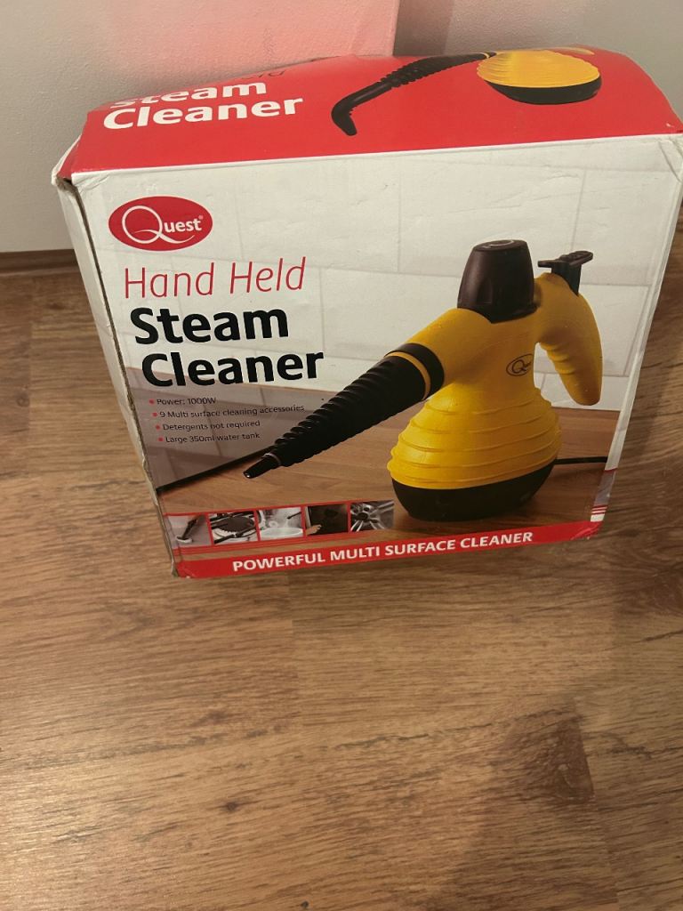Handheld steam cleaner