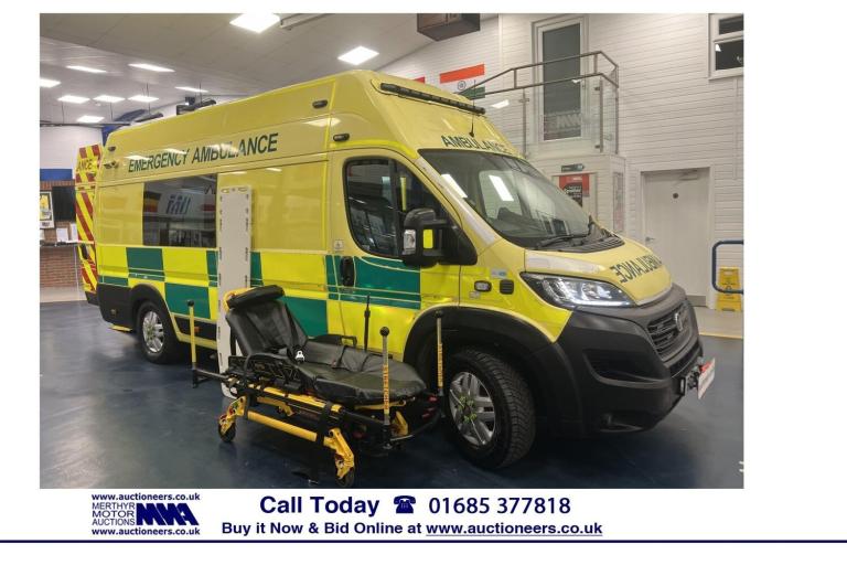 2020 Fiat Ducato 42 MAXI 2.3 MULTIJET 180PS AMBULANCE C/W STRETCHER ------------------------ PANE...