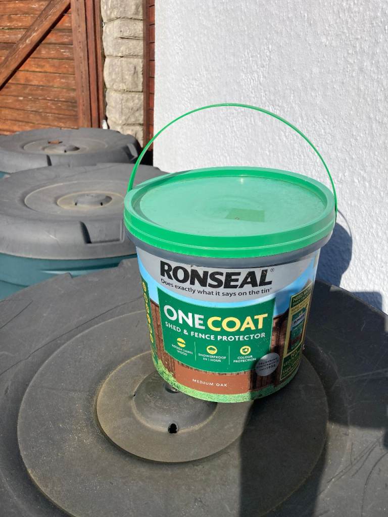 Ronseal Shed & Fence Protector 5 litres Medium Oak